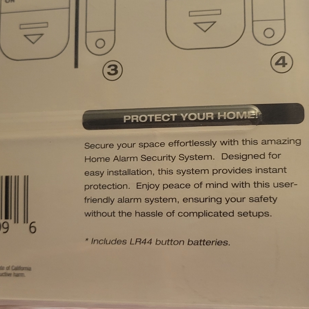 Homemaster Home Alarm Security System - Picture 6 of 7